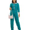 Turquoise with black & white plaid trimmings "Newness" Set