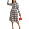 Black & White plaid "Destiny" Skirt Set