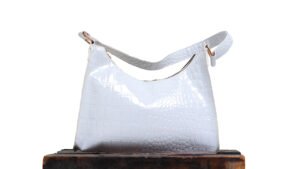 White handbag
