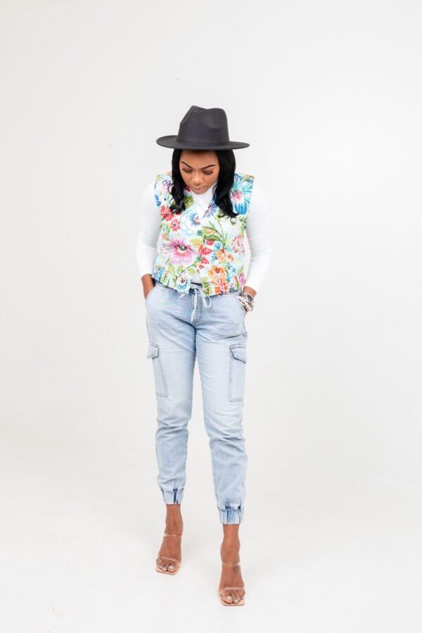 Floral "Summer" Vest