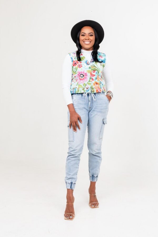 Floral "Summer" Vest