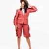 Cinnamon Brown "Statement" Shorts Suit