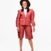 Cinnamon Brown "Statement" Shorts Suit
