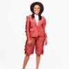 Cinnamon Brown "Statement" Shorts Suit