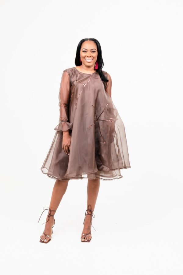 Brown "Fairytale" Tent Dress