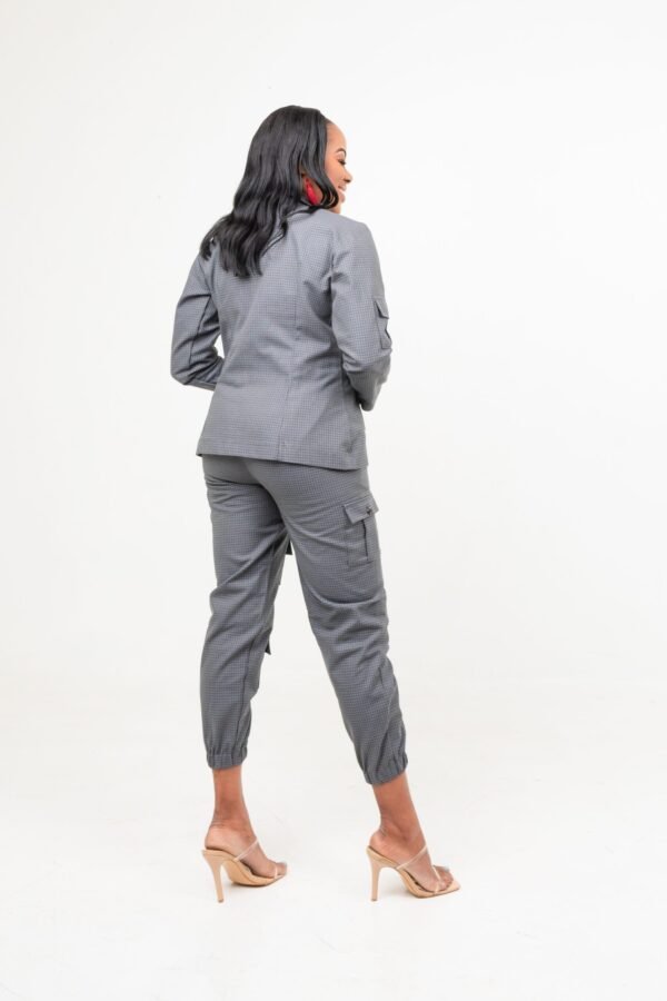 DSC09699 Checkered Grey "Military Cargo" Suit