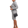 Grey "Chill" Shorts Set