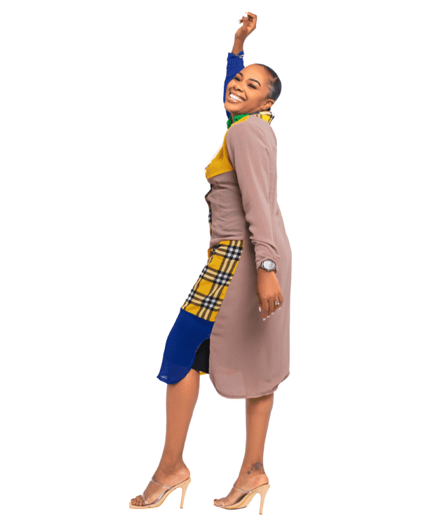 Multicolored "Mix it" Dress