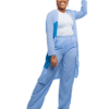 Baby Blue "Holiday Remix" Pants Set
