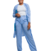 Baby Blue "Holiday Remix" Pants Set