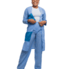 Baby Blue "Holiday Remix" Pants Set