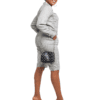 Grey "Chill" Shorts Set