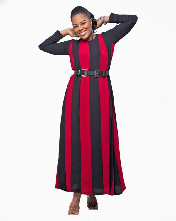 Black & Red "Freedom" Dress
