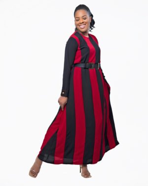 Black & Red "Freedom" Dress