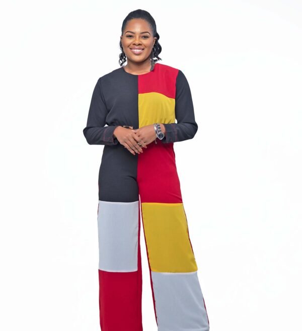 _DSC0067 Multi Colored "Sun Fire" Jumpsuit