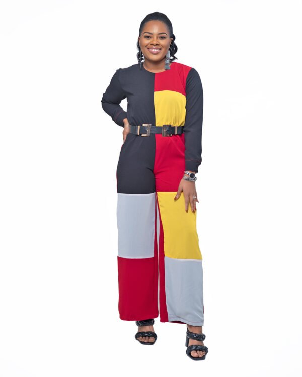 _DSC0073 Multi Colored "Sun Fire" Jumpsuit