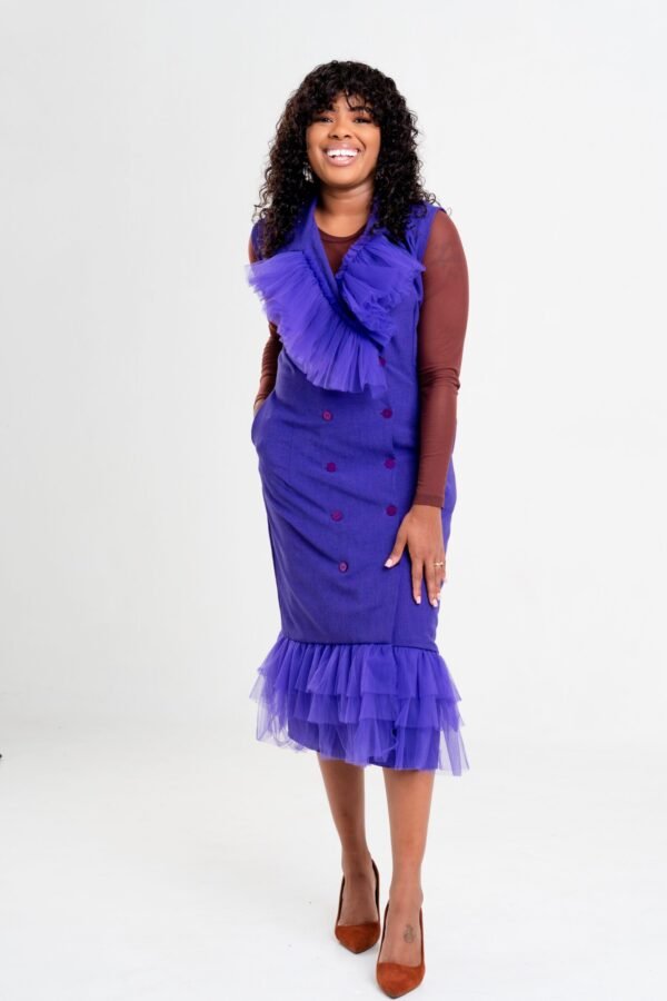 Purple "Royalty" Tulle Dress