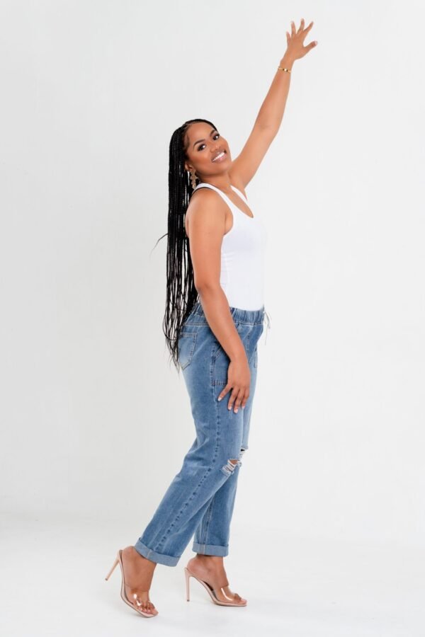 Light Boyfriend Jeans Pants