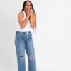 Light Boyfriend Jeans Pants