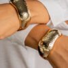 Gold Chunky Cuff
