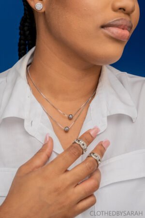 Silver Double Chain