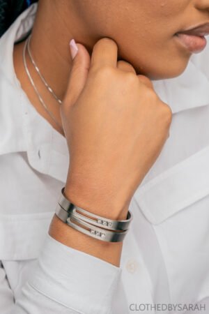 Silver Diamond Bracelet