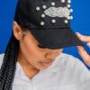 Black Pearl & Diamond Hat