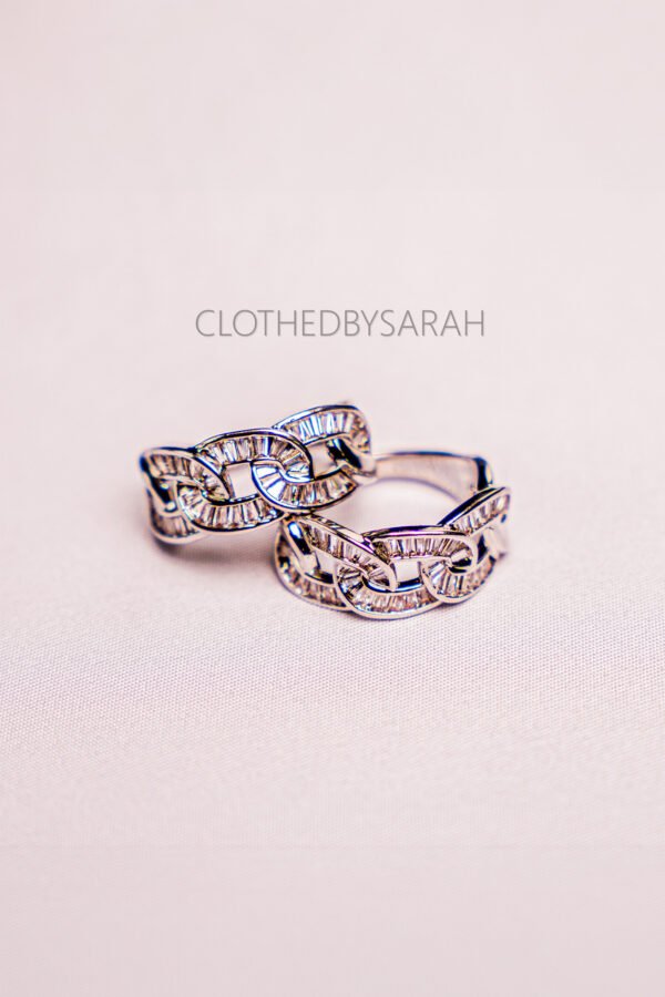 Silver Crystal Rings