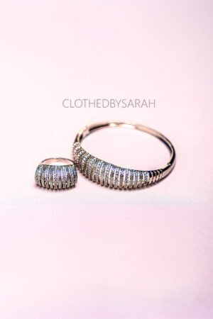Silver Diamond Set