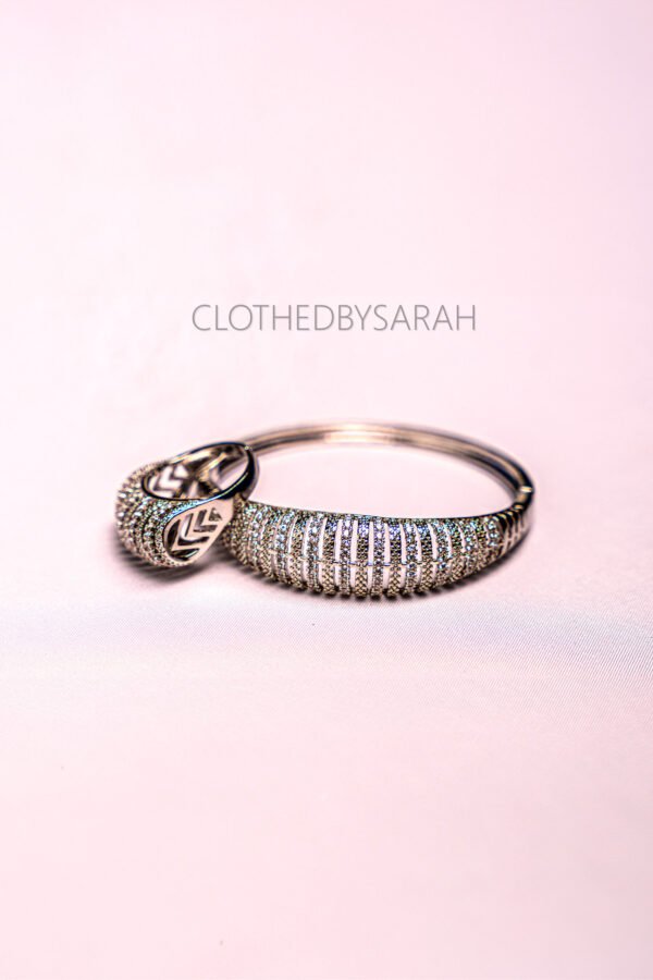 Silver Diamond Set