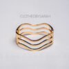 Gold Bars Cuff