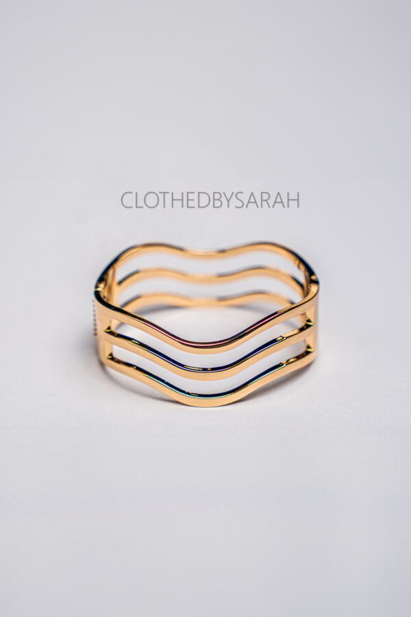 Gold Bars Cuff