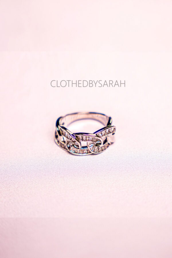 Silver Crystal Rings