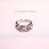 Silver Crystal Rings