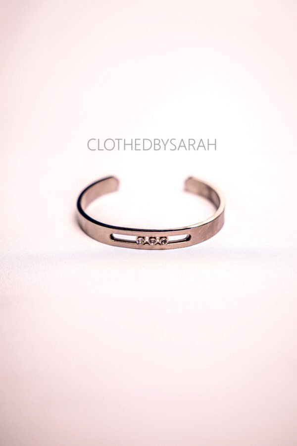 Silver Diamond Bracelet